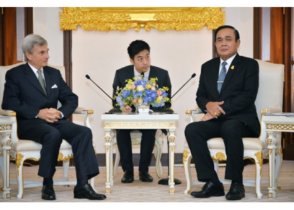 2018–06-07 泰国－意大利建交150周年 总理会晤意大利大使